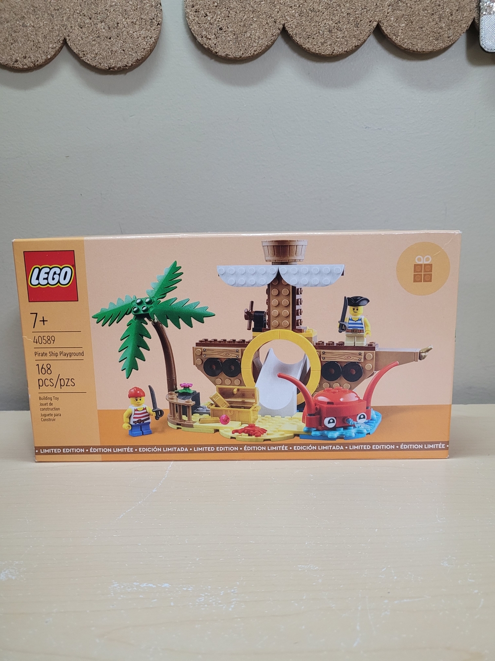 LEGO Pirate Ship Playground Building Toy 40589 Limited Edition NIB